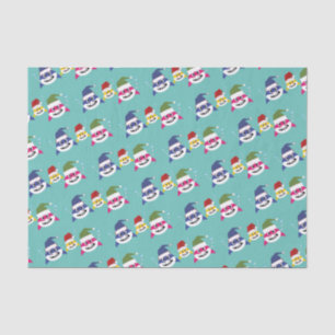 Cute Shark 🦈 Fun Fab Kids Super Ocean Family Tissue Paper