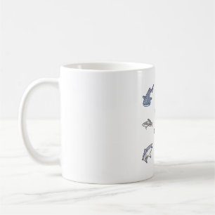 Cute shark pack Delight � Cute Animal Art Coffee Mug