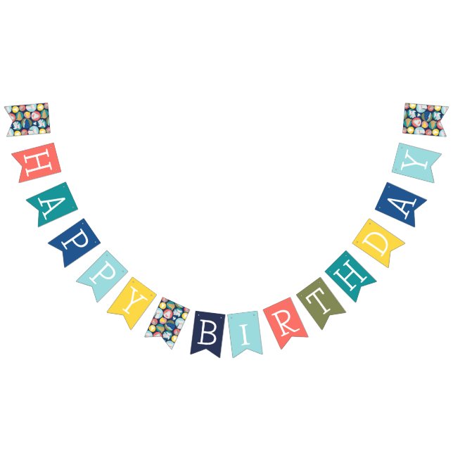 Cute Shark Species Bunting Flags (All)