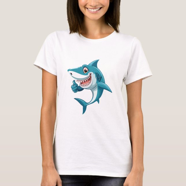 Cute shark T-Shirt (Front)