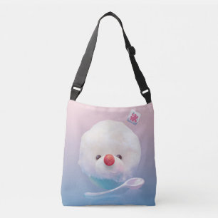 Cute Shaved Ice Dog Crossbody Bag