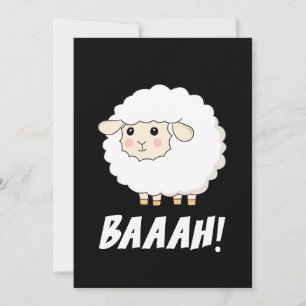 Cute Sheep Baah