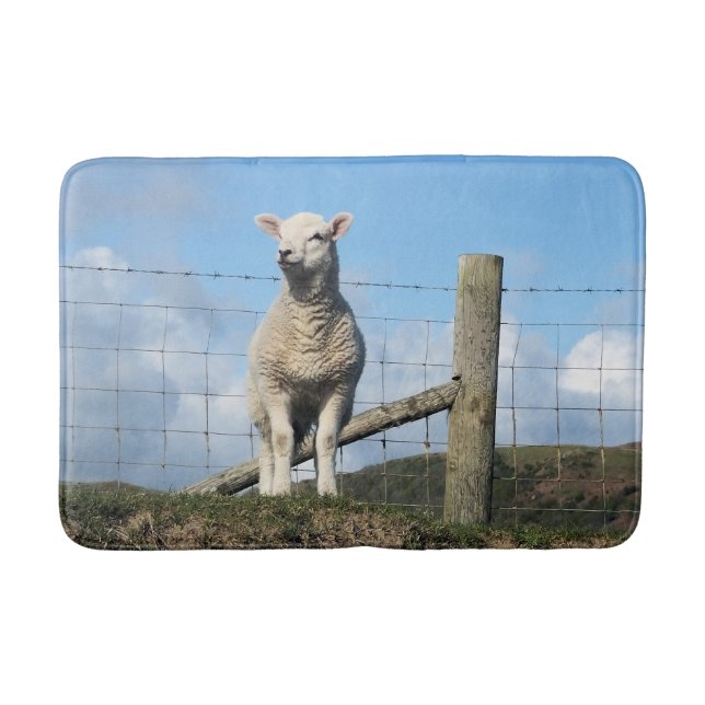 CUTE SHEEP BATH MAT (Front)
