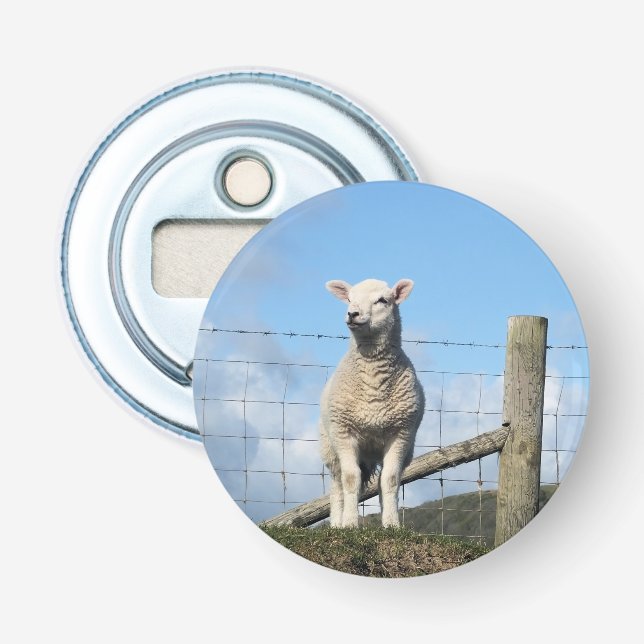 CUTE SHEEP BOTTLE OPENER (Front)