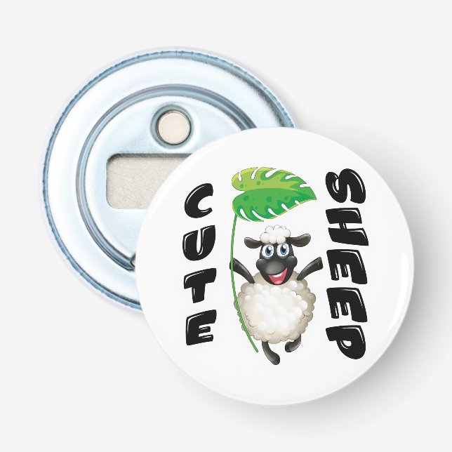 CUTE SHEEP BOTTLE OPENER (Front)