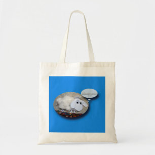 Cute Sheep Chinese New Year Birthday Zodiac Tote B Bag