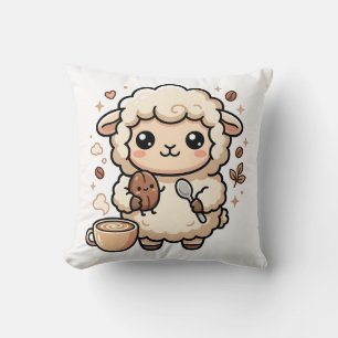 Cute Sheep Coffee Bean Pillow