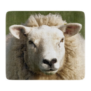 CUTE SHEEP CUTTING BOARD