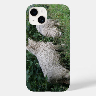 Cute Sheep Eating Leaves Case-Mate iPhone 14 Case