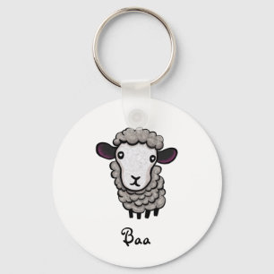 cute sheep keychain