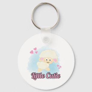 Cute sheep keychain