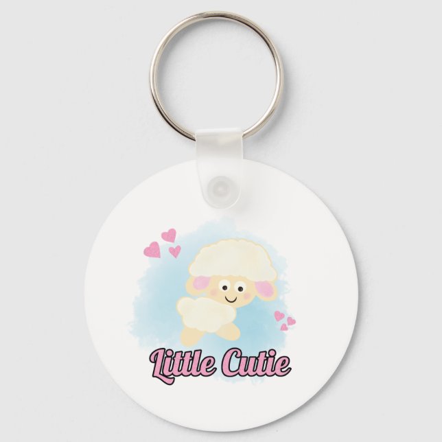 Cute sheep keychain (Front)
