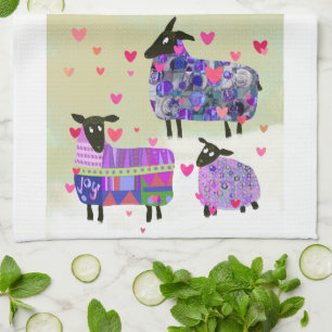 Cute Sheep Kitchen Towel