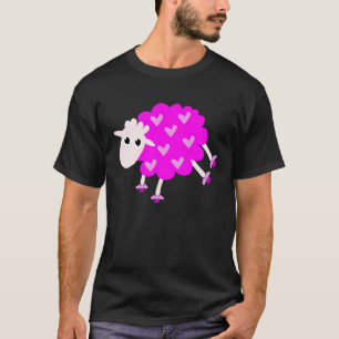 Cute sheep Lady sheep Pink sheep T-Shirt