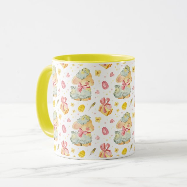 Cute Sheep Mug (Front Left)