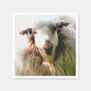 CUTE SHEEP NAPKIN