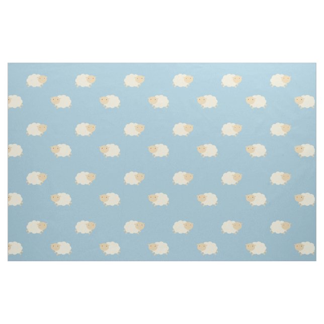 Cute Sheep Pattern Fabric (Yard)