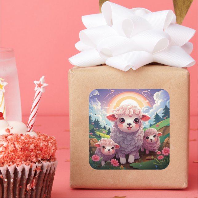 Cute sheep sticker (Party)