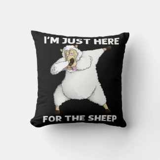 Cute Sheep Throw Pillow