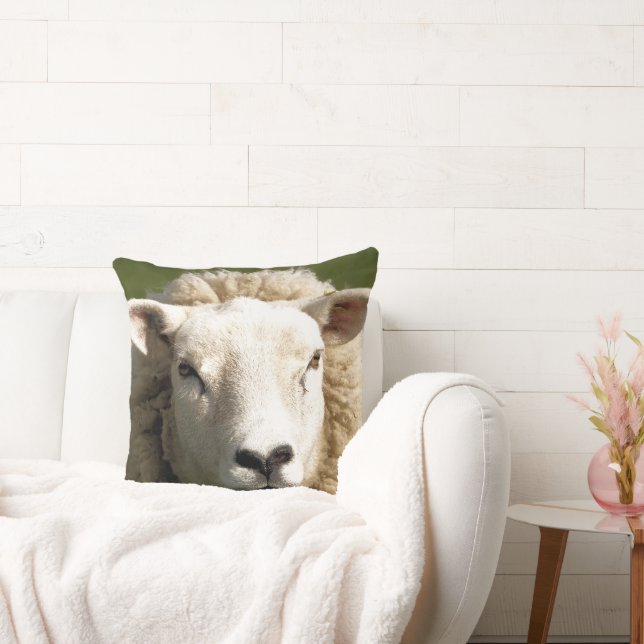 CUTE SHEEP THROW PILLOW (Couch)