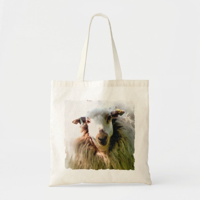 CUTE SHEEP TOTE BAG (Front)