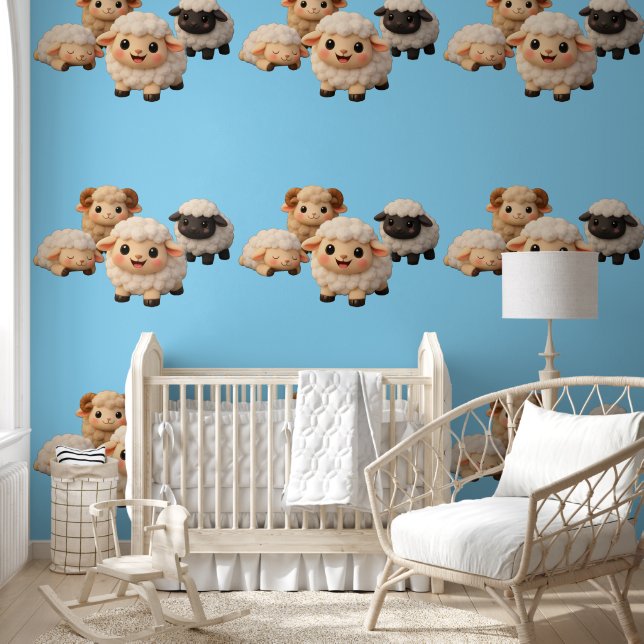 Cute Sheep  Wallpaper (Kids)