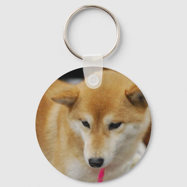 Cute Shiba Inu Keychain (Front)