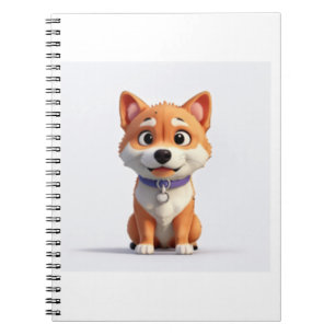 Cute Shiba Inu Notebook