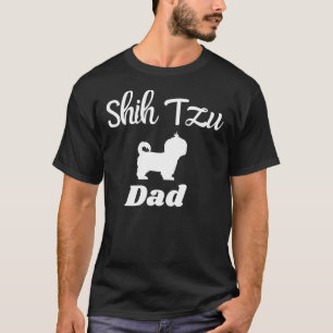 Cute Shih Tzu Dad Dog T-Shirt