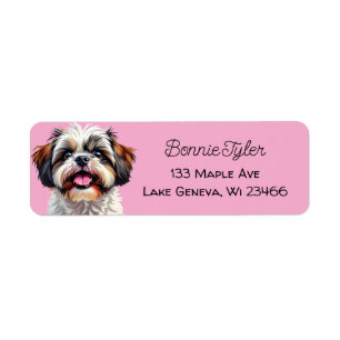 Cute Shih Tzu Puppy Dog Personalized