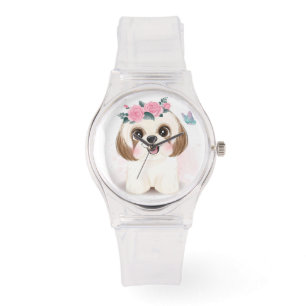 Cute Shih Tzu Watch