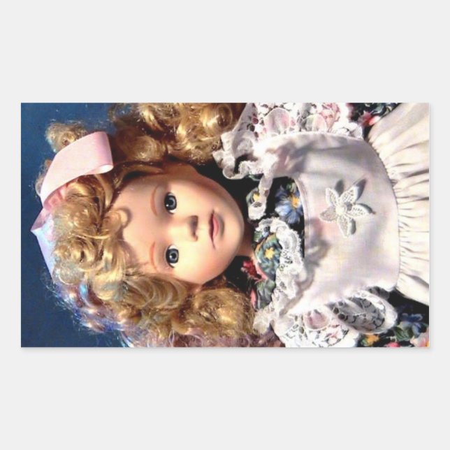 Cute Shirley Temple Doll Sticker (Front)