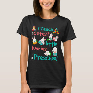 Cute Shirt Easter Bunny Preschool Teacher
