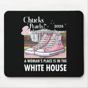 Cute Shoes A Woman’s Place Is In The White House Mouse Pad