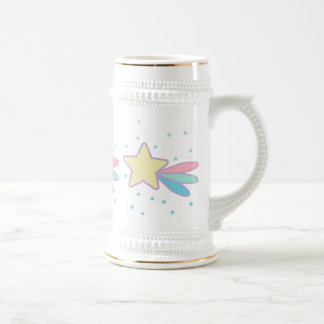 Cute Shooting Star Comet Beer Stein