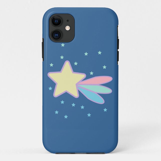 Cute Shooting Star Comet Case-Mate iPhone Case (Back)