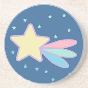 Cute Shooting Star Comet Coaster