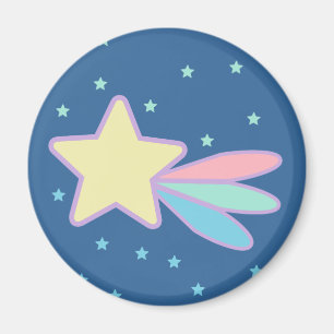 Cute Shooting Star Comet Magnet