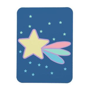 Cute Shooting Star Comet Magnet