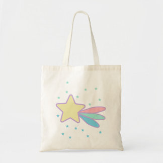 Cute Shooting Star Comet Tote Bag
