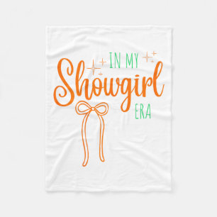 Cute Showgirl Era Glam Confident Trendy Fleece Blanket