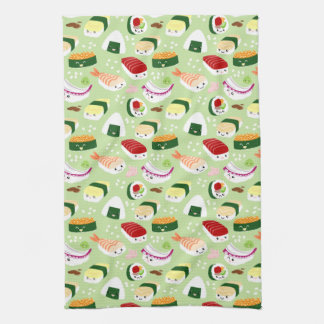 Cute Shushi Pattern Kitchen Towel
