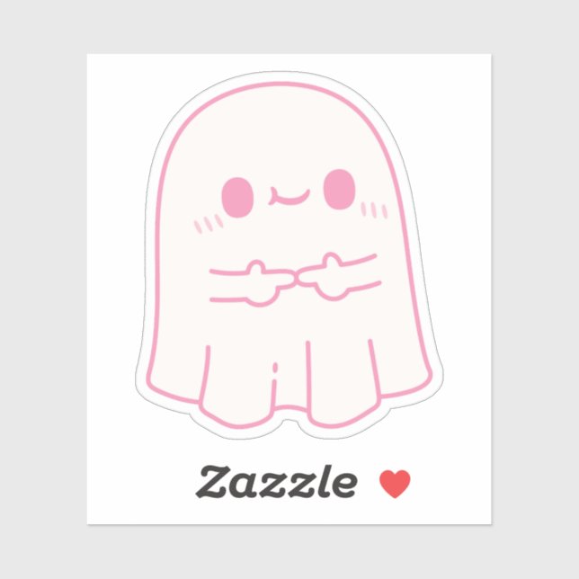 Cute Shy Ghost (Sheet)