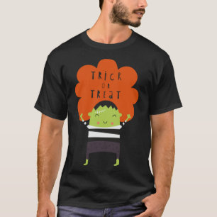Cute Silly Ghost Face Halloween Easy Costume Kids T-Shirt