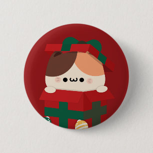 Cute Simple Fun Merry Christmas 2 Inch Round Button