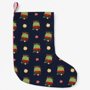 Cute Simple Fun Merry Christmas Small Christmas Stocking