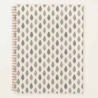 Cute Simple Sage Green & Beige Boho Style Planner