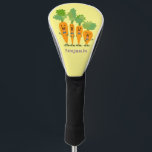 Cute singing carrot quartet cartoon illustration golf head cover<br><div class="desc">These 4 carrots are having sweet melodic fun as they sing! Drawn in cute cartoon illustration style.</div>