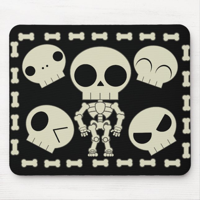 Cute Skele Mousepad (Front)