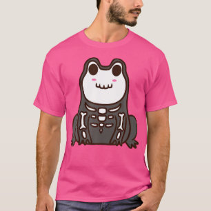 Cute Skeleton Halloween Frog T-Shirt